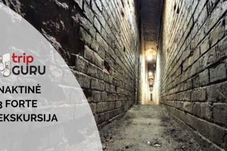NAKTINĖ ekskursija III (trečiame) Forte. Kauno tvirtovė.