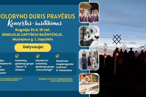 Koncertas-susitikimas „Etnolobylo duris pravėrus“