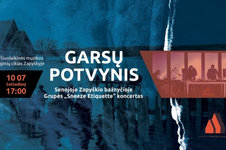 Šiuolaikinės muzikos renginių ciklo „Garsų potvynis“ koncertas: grupė „Sneeze Etiquette“
