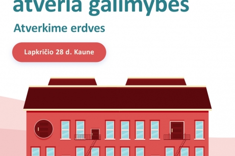 Neįgaliųjų reikalų departamento renginys „Prieinamumas atveria galimybes: atverkime aplinką“