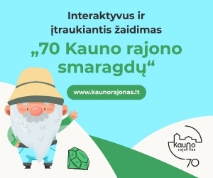 Interaktyvus žaidimas - „70 Kauno rajono smaragdų“