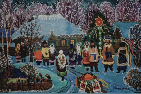 Ukrainos dekoratyvinės tapybos meistrės Elizavetos Mironovos (1929–2010) darbų paroda