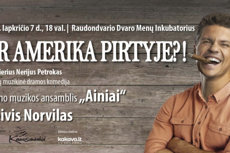 Muzikinė komedija „Ar Amerika pirtyje?!“