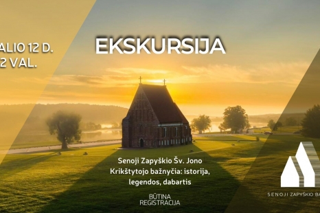 Nemokama ekskursija Senojoje Zapyškio bažnyčioje