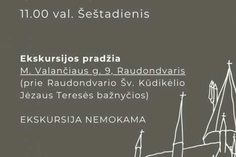 Žygis - ekskursija „Po Raudondvarį“