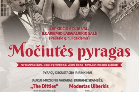 Renginys „Močiutės pyragas“