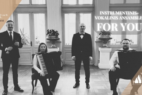 Vakaras su ansambliu FOR YOU