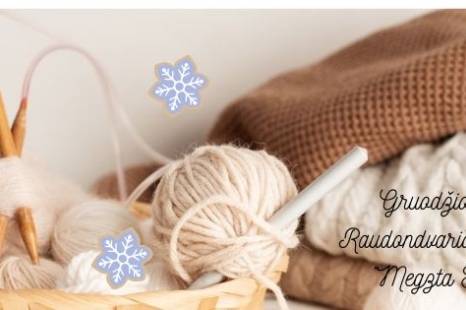 Kalėdinė šeimų šventė „Megzta pasaka“