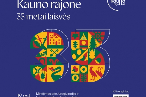 SAUSIO 13-OJI KAUNO RAJONE: 35 METAI LAISVĖS 