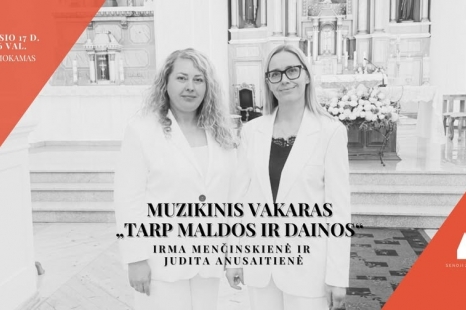 Muzikinis vakaras „Tarp maldos ir dainos“