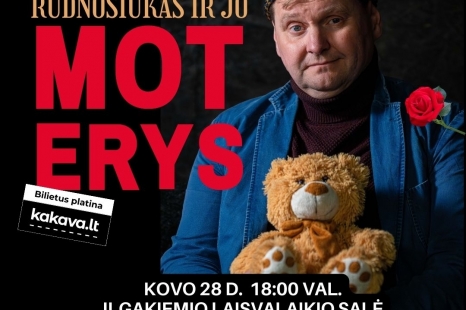 Spektaklis „Rudnosiukas ir jo moterys“
