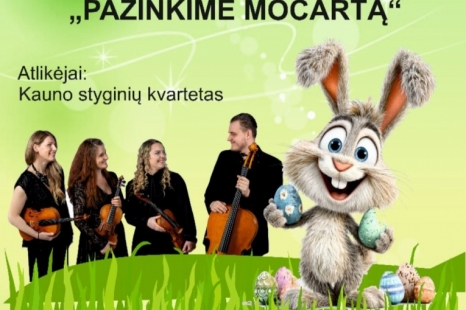 Atvelykio rytas su Mocartu