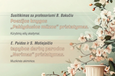 Literatūrinis vakaras Voškonių laisvalaikio salėje