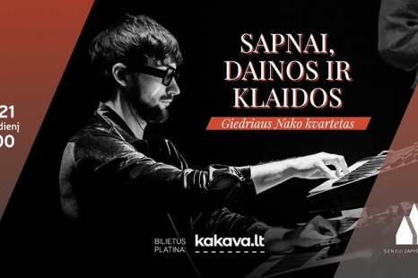 Giedriaus Nako kvartetas. „Sapnai, dainos ir klaidos“