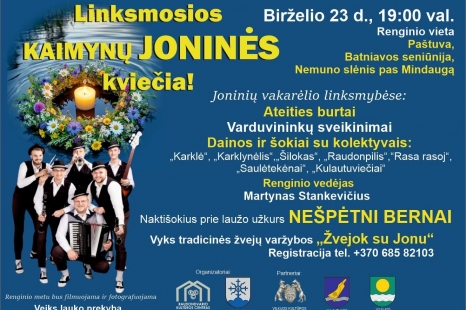 Linksmosios kaimynų Joninės!