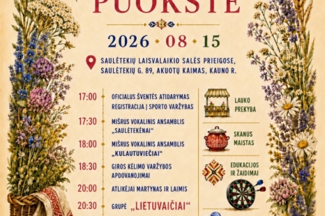 Šventė „Žolinės puokštė“