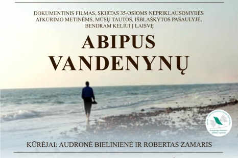 Dokumentinio filmo „Abipus vandenynų“ peržiūra