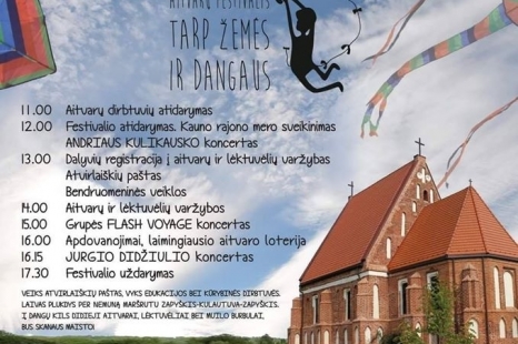 Aitvarų festivalis „Tarp žemės ir dangaus“