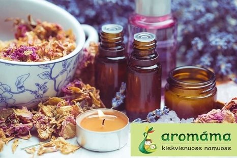  Aromáma: pažintis su aromaterapija