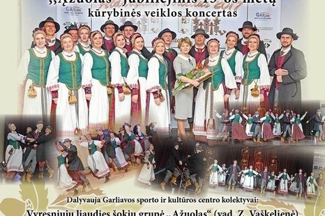 Kolektyvo „Ąžuolas“ 15 metų jubiliejinis koncertas