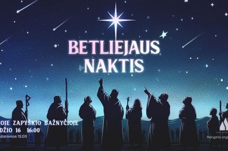 Kalėdinių giesmių koncertas „BETLIEJAUS NAKTIS“  