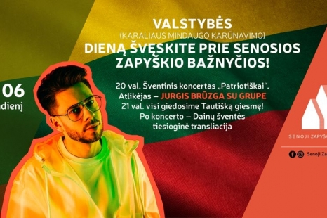 Valstybės dienos šventinis koncertas „Patriotiškai“ su Jurgiu Brūzga