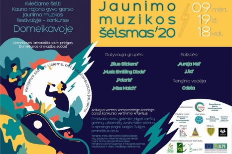 Festivalis „Jaunimo muzikos šėlsmas 20“