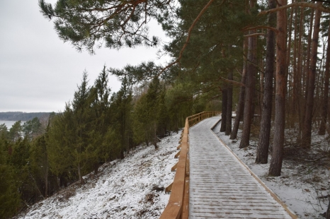 Kadagių slėnio tako atidarymas