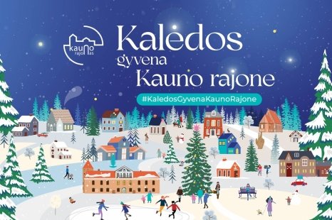 Kauno rajono Kalėdų eglės įžiebimas