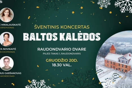 Šventinis koncertas "Baltos Kalėdos"