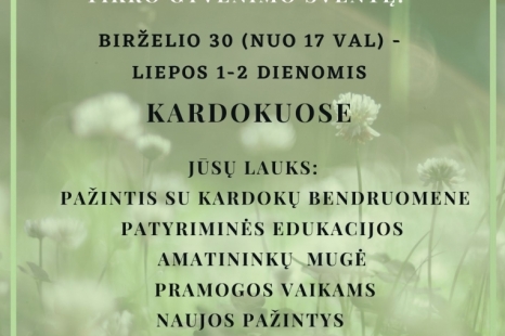 „KARDOKŲ  FESTIVALIS“ 