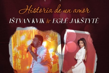 Ispaniškų meilės dainų koncertas “Historia de un amor”