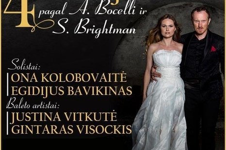 Koncertas „4 istorijos“ pagal A. Bocelli ir S. Brightman