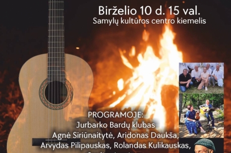 Dainuojamosios poezijos festivalis „Laužo dainos“