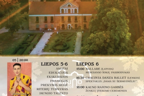 Liepos 6-osios šeimų festivalis Raudondvario dvare