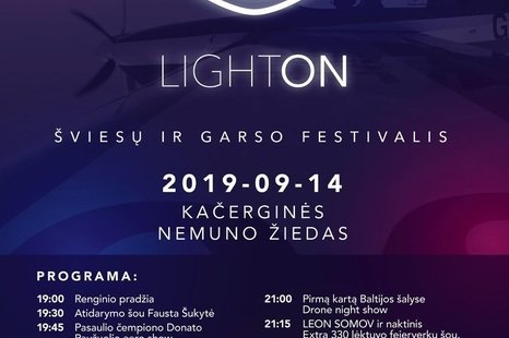Šviesų ir garso festivalis „Light on“