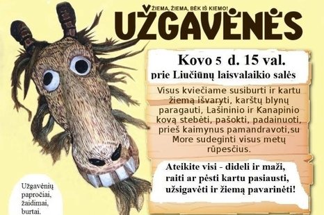 Liučiūnų užgavėnės