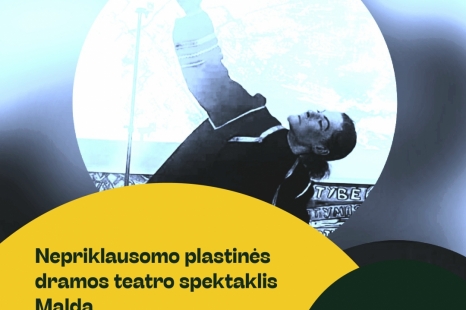 Nepriklausomo plastinės dramos teatro spektaklis „Malda“