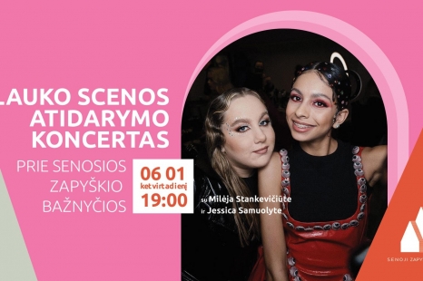 Lauko scenos atidarymo koncertas su Milėja Stankevičiūte ir Jessica Samuolyte