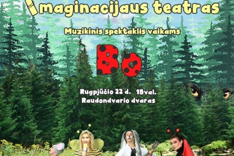 Muzikinis spektaklis vaikams „BO“