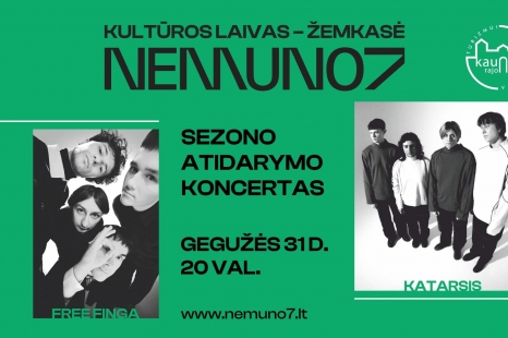 „Nemuno7“ ketvirtojo sezono atidarymas kartu su KATARSIS ir FREE FINGA