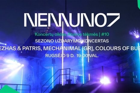 Kultūros laivo „Nemuno7“ sezono uždarymo koncertas