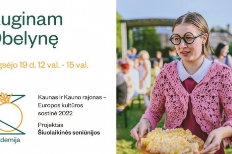 Edukacinių veiklų renginys  „Auginam Obelynę“