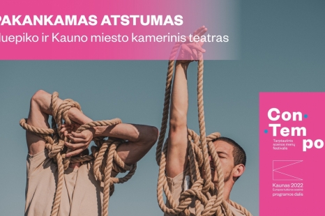 Pasirodymas „Pakankamas atstumas“ | Šokio trupė „Nuepiko“ ir Kauno miesto kamerinis teatras (Lietuva)