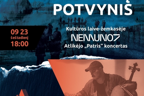 Šiuolaikinės muzikos renginių ciklo „Garsų potvynis“ atidarymo renginys su atlikėjo „Patris“ koncertu 