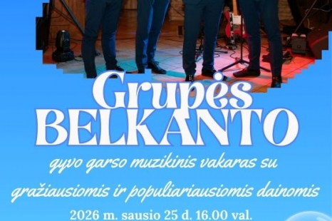Grupės BELKANTO koncertas Ilgakiemyje
