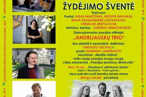 Poezijos žydėjimo šventė