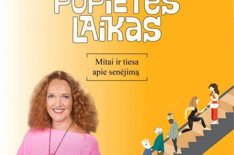 Susitikimas su Eva Tombak ir knygos „Popietės laikas. Mitai ir tiesa apie senėjimą“ pristatymas