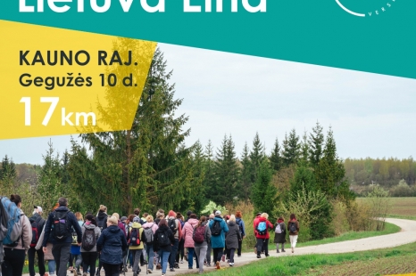 Pėsčiųjų žygis „Lietuva eina Camino Lituano keliu“
