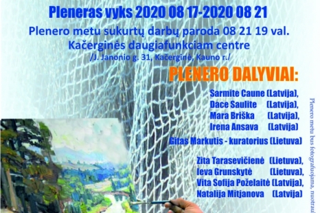 III-asis Kačerginės tapybos pleneras 